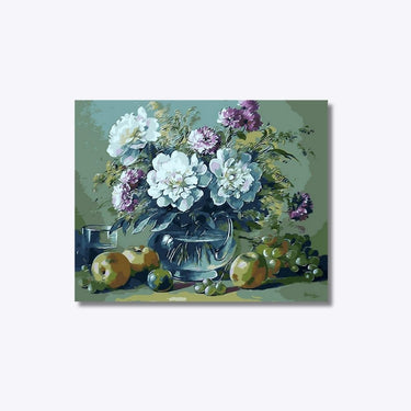 Violet Bouquet 40x50cm - Diamond Painting